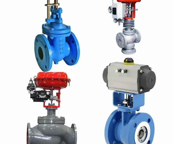 شیرهای کنترل در پالایشگاه