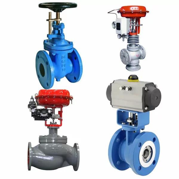 شیرهای کنترل در پالایشگاه