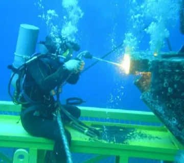 جوشکاری زیر آب