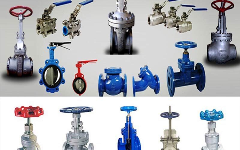 انواع شیرهای کشویی مورد استفاده در صنعت