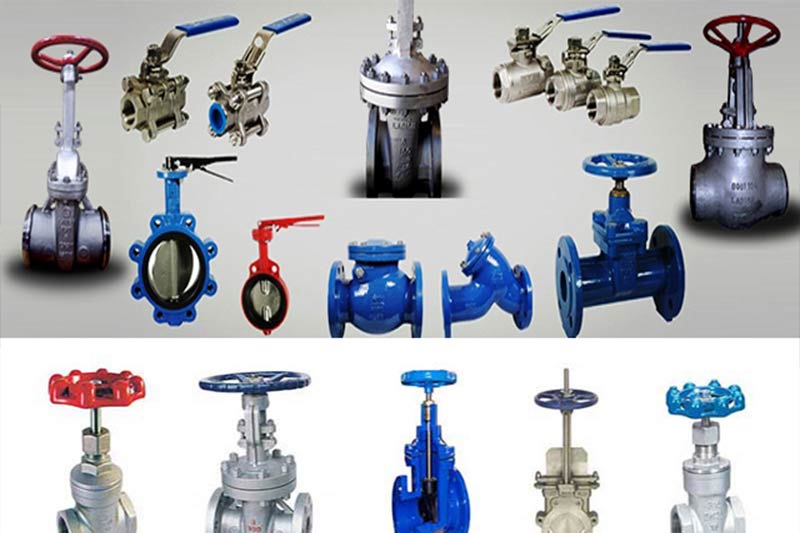 انواع شیرهای کشویی مورد استفاده در صنعت