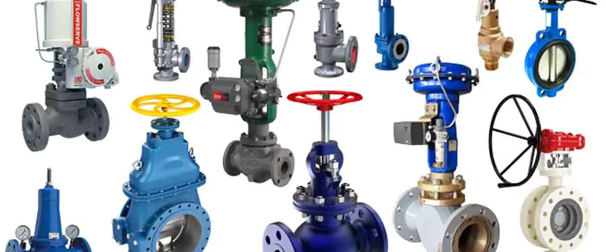 انواع شیر فلکه های صنعتی و کاربرد آن‌ها در لوله کشی