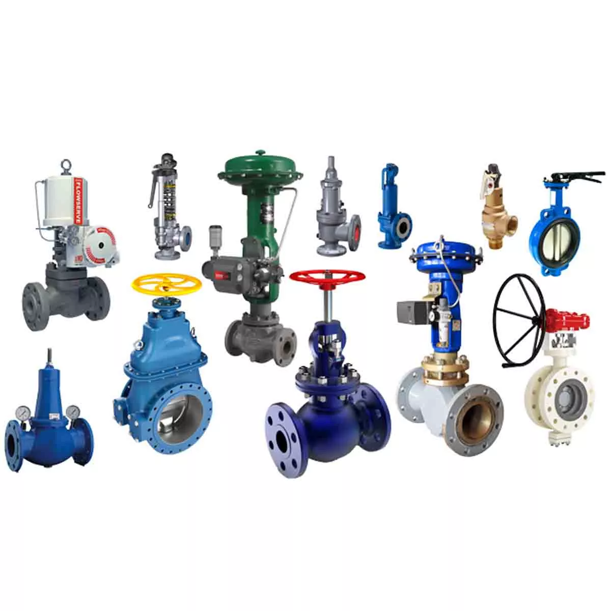 انواع شیر فلکه های صنعتی و کاربرد آنها در لوله کشی